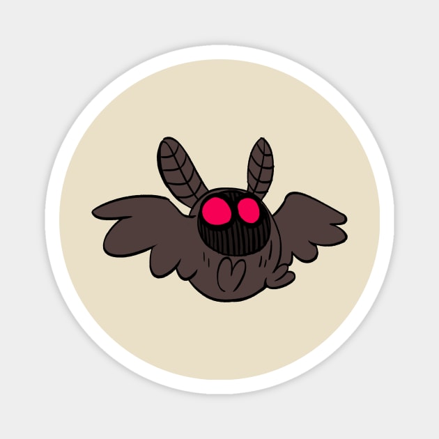 Mothman Magnet by o_8 alex ahad